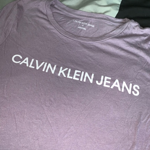 Calvin Klein jeans purple t shirt - Picture 6 of 8